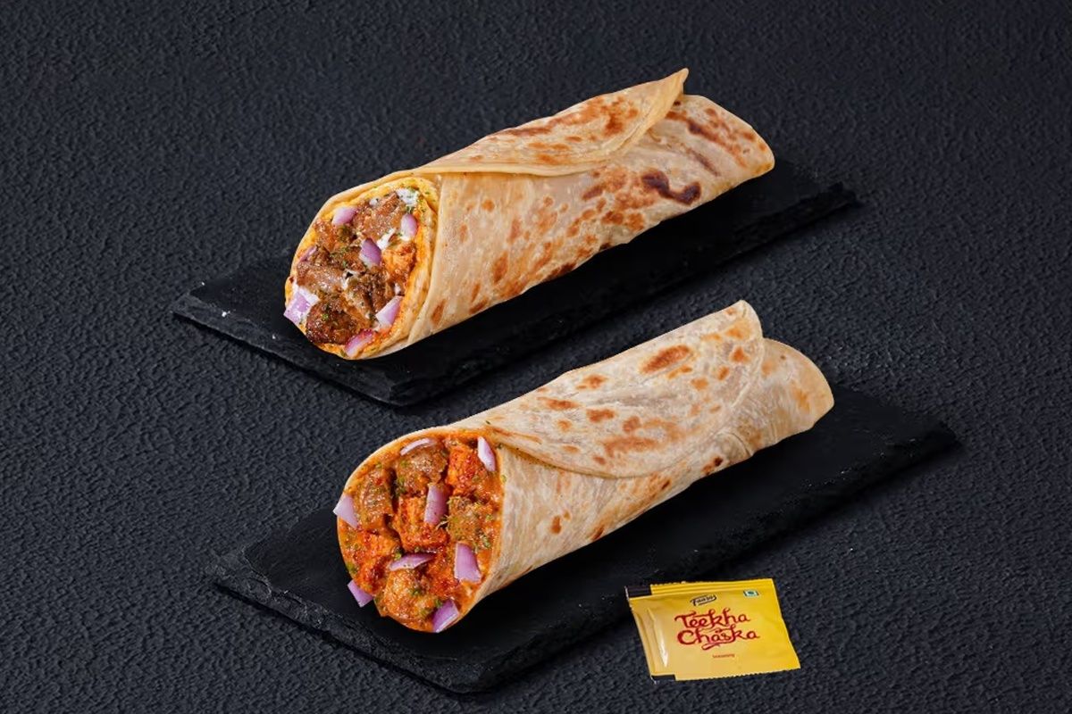 2 Signature Non-Veg Wraps At 220 Each