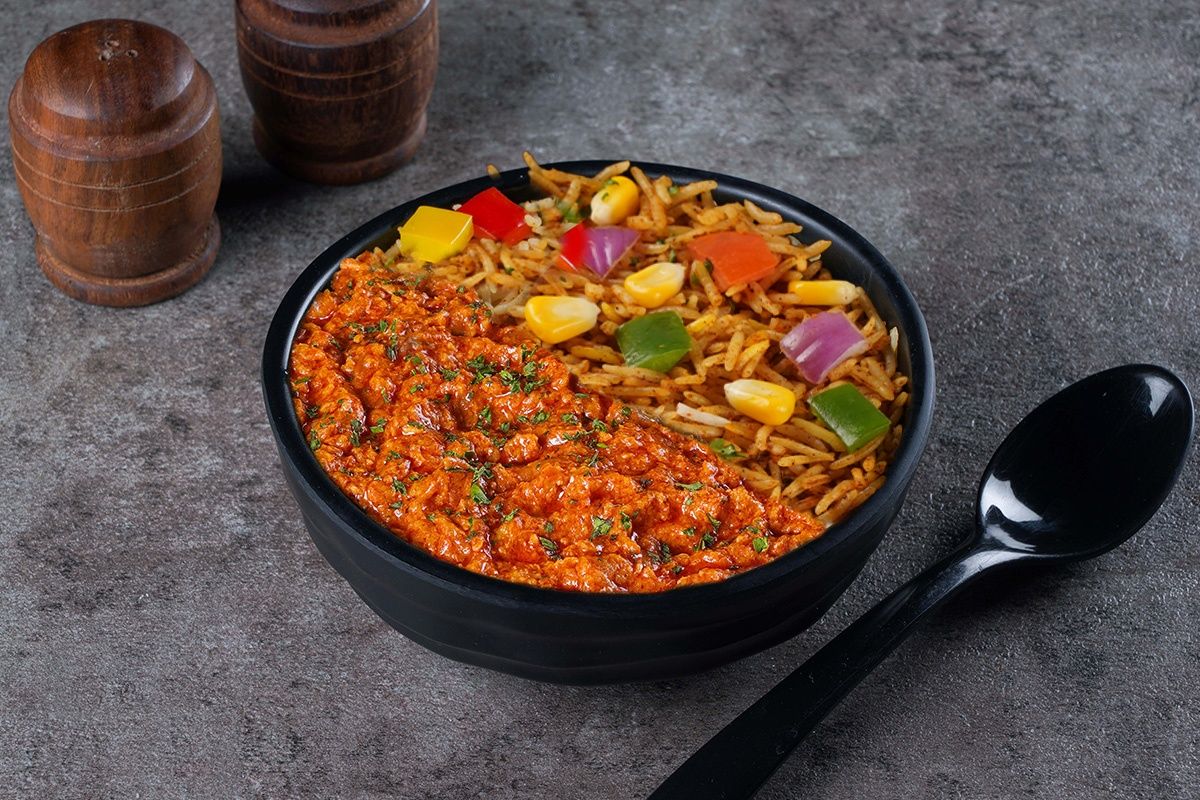 Chicken Kheema Lite Rice Bowl