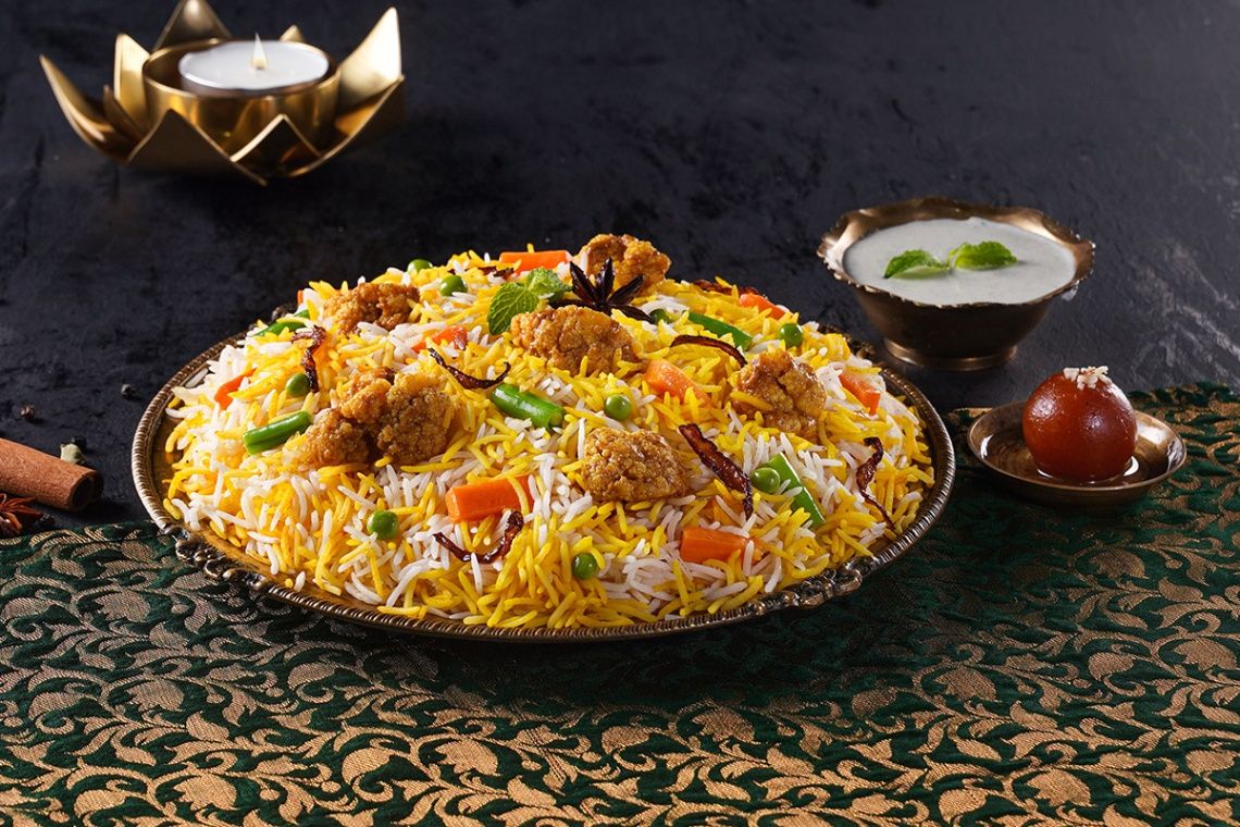 Subz-e-Biryani (Dum Veg Biryani - Serves 1)