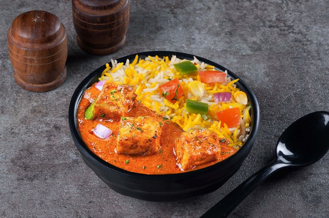 Paneer Tikka Masala Lite Rice Bowl