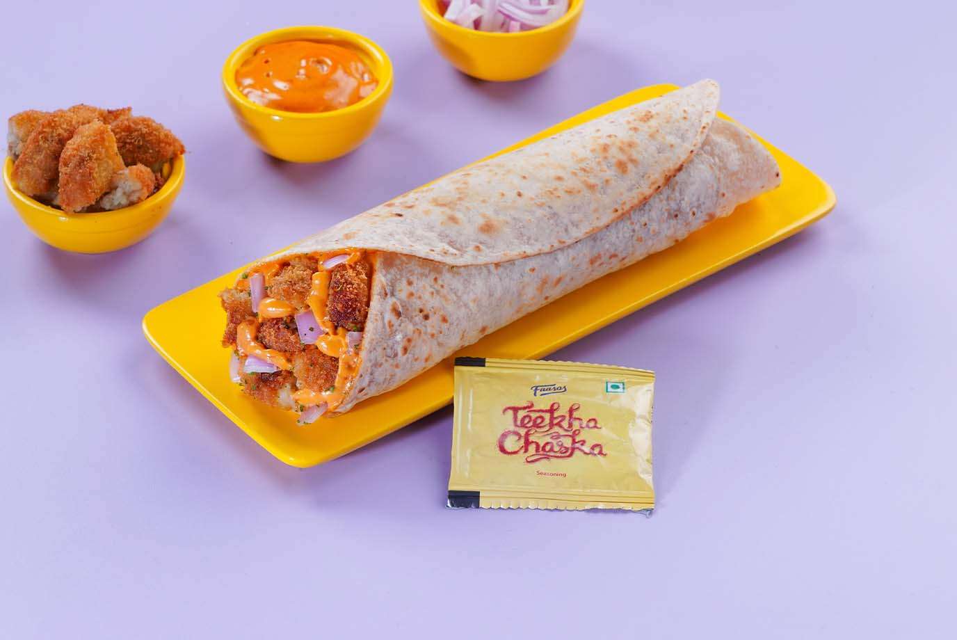 Ultimate Chipotle Aloo Patty Wrap