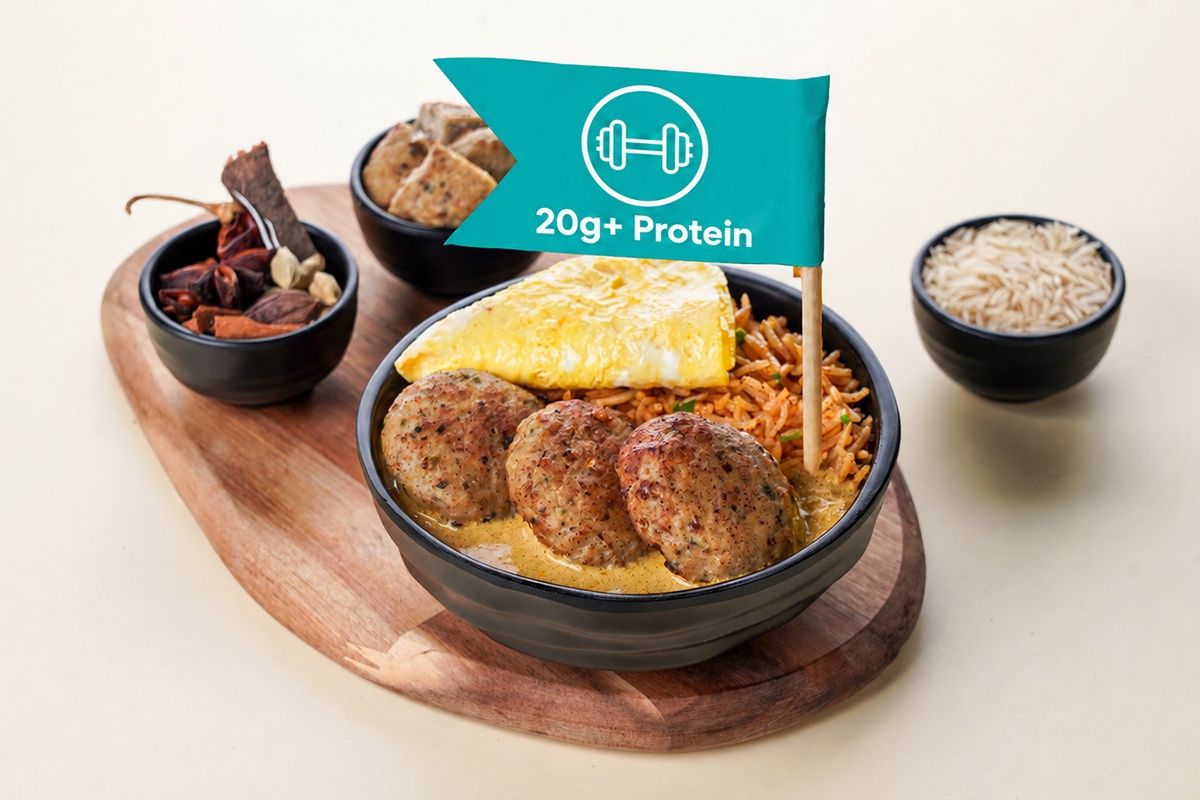 Chicken Tikki & Egg Bowl