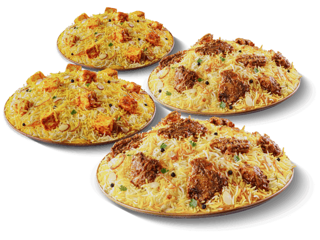 Order BUY 2 GET 2 biryanis starting at 499 near me