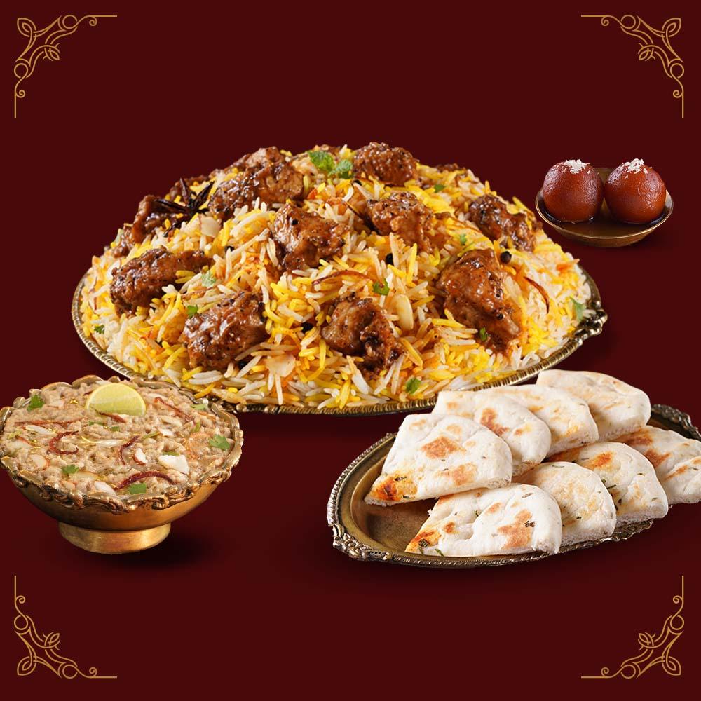 Order Biryani with Free Haleem & Kulcha Iftari Combo (Serves 2) near me
