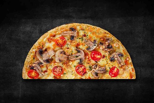 Vampire Slayer Semizza (Half Pizza)(Serves 1)