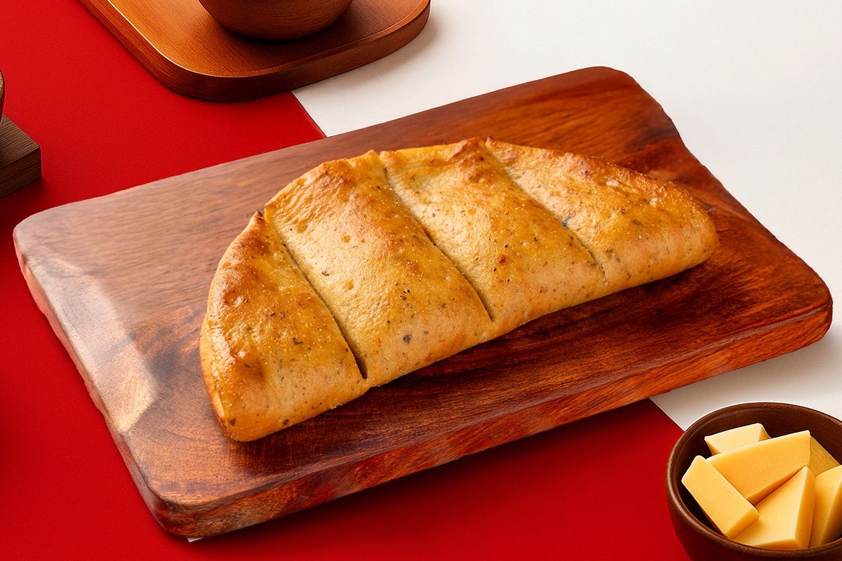 Plain Herbed Garlic Bread