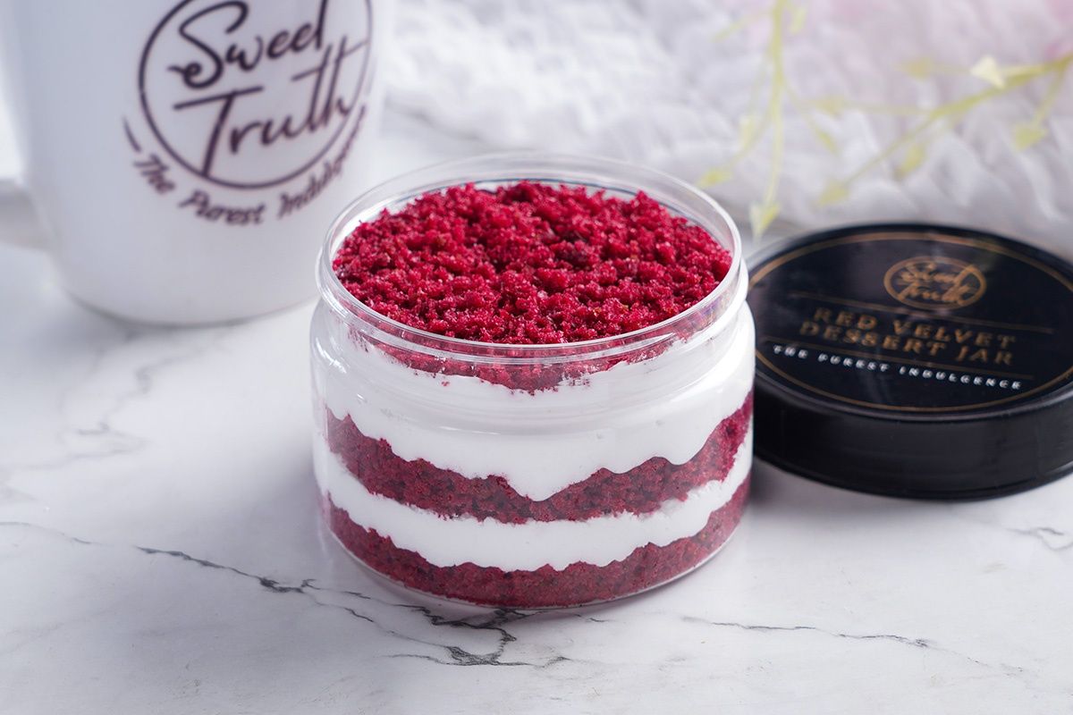 Red Velvet Dessert Jar