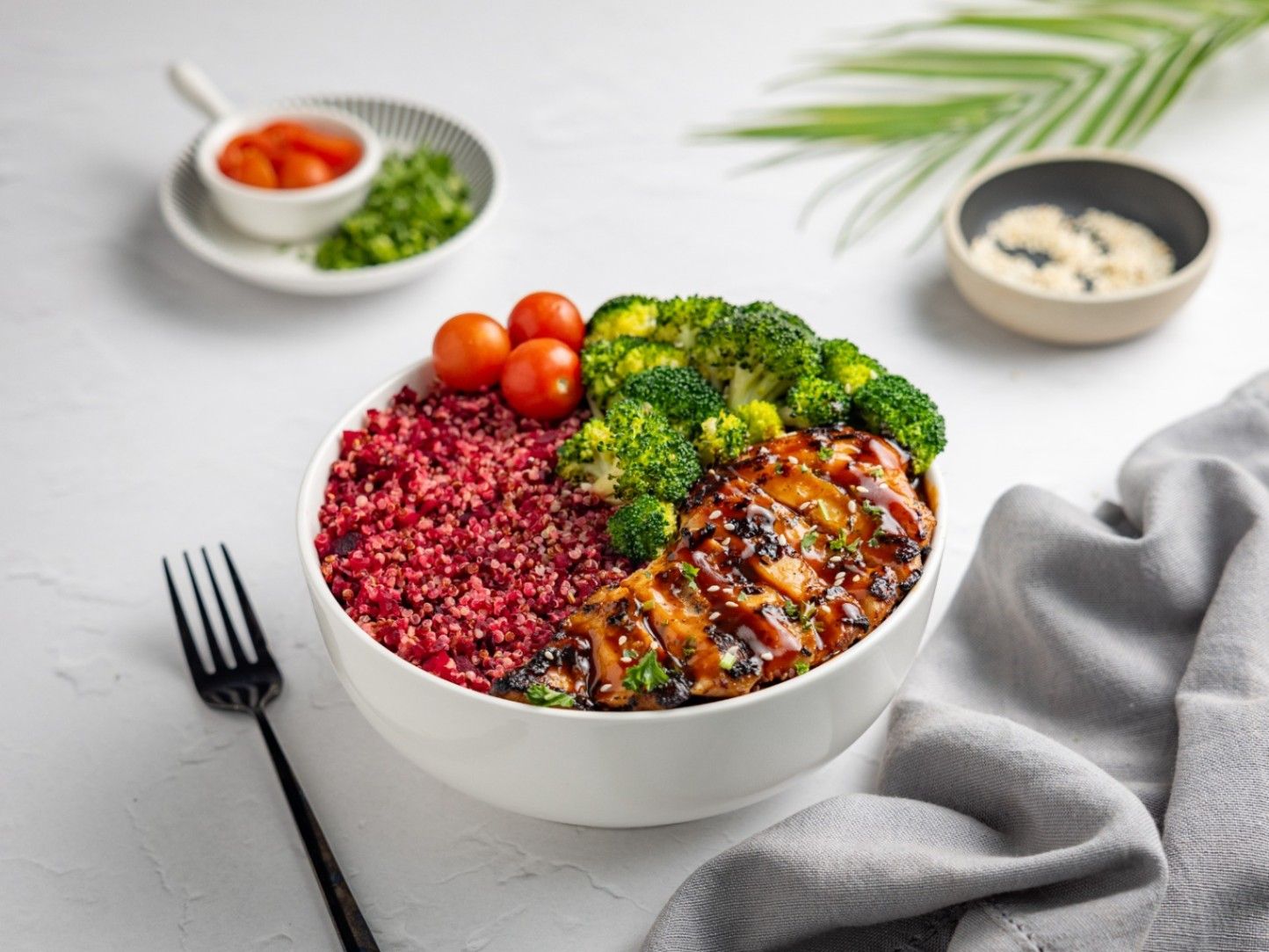 Chicken Teriyaki Healthy Bowl