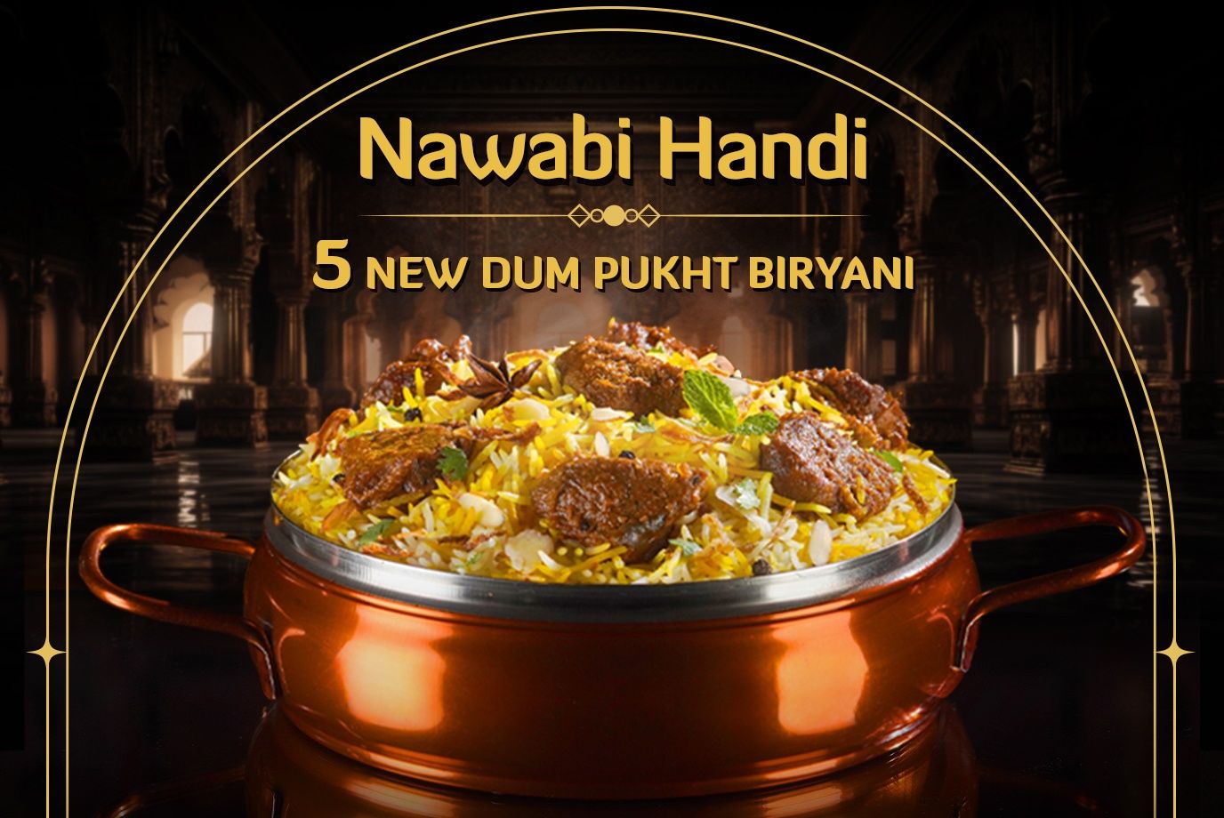 Order Nawabi Handi Dum Biryani- Serves 2 near me