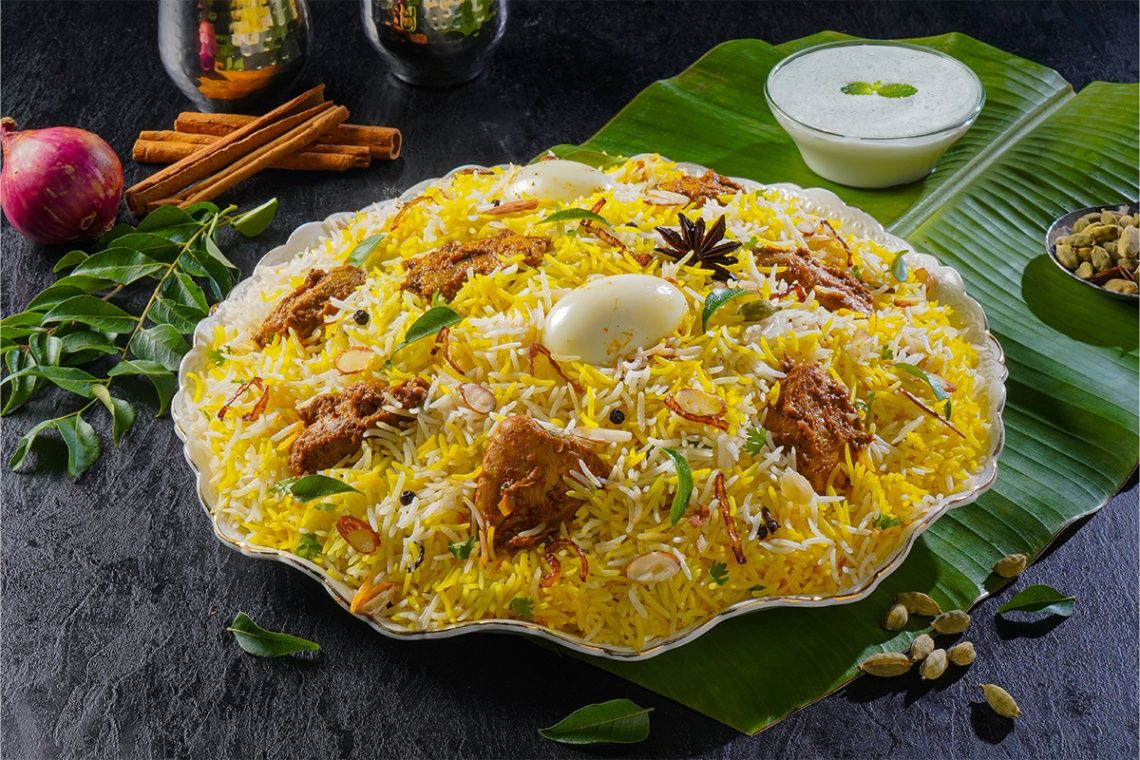 Chettinad Chicken Dum Biryani - King (Serves 2)