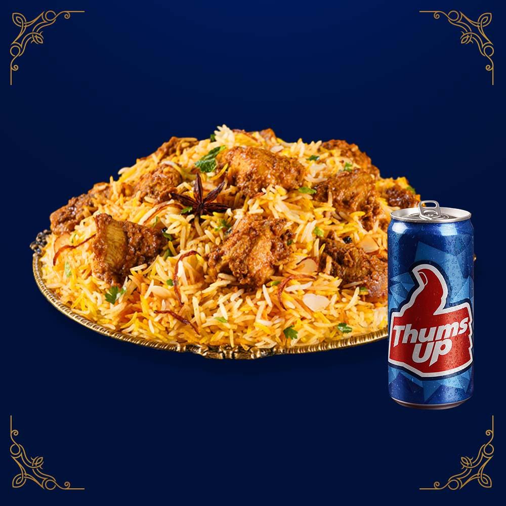 Order Biryani with Free Thums Up Combos near me