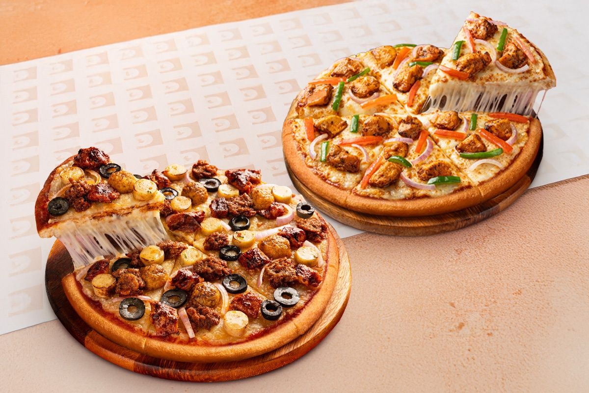 2 Medium Non Veg Pizza