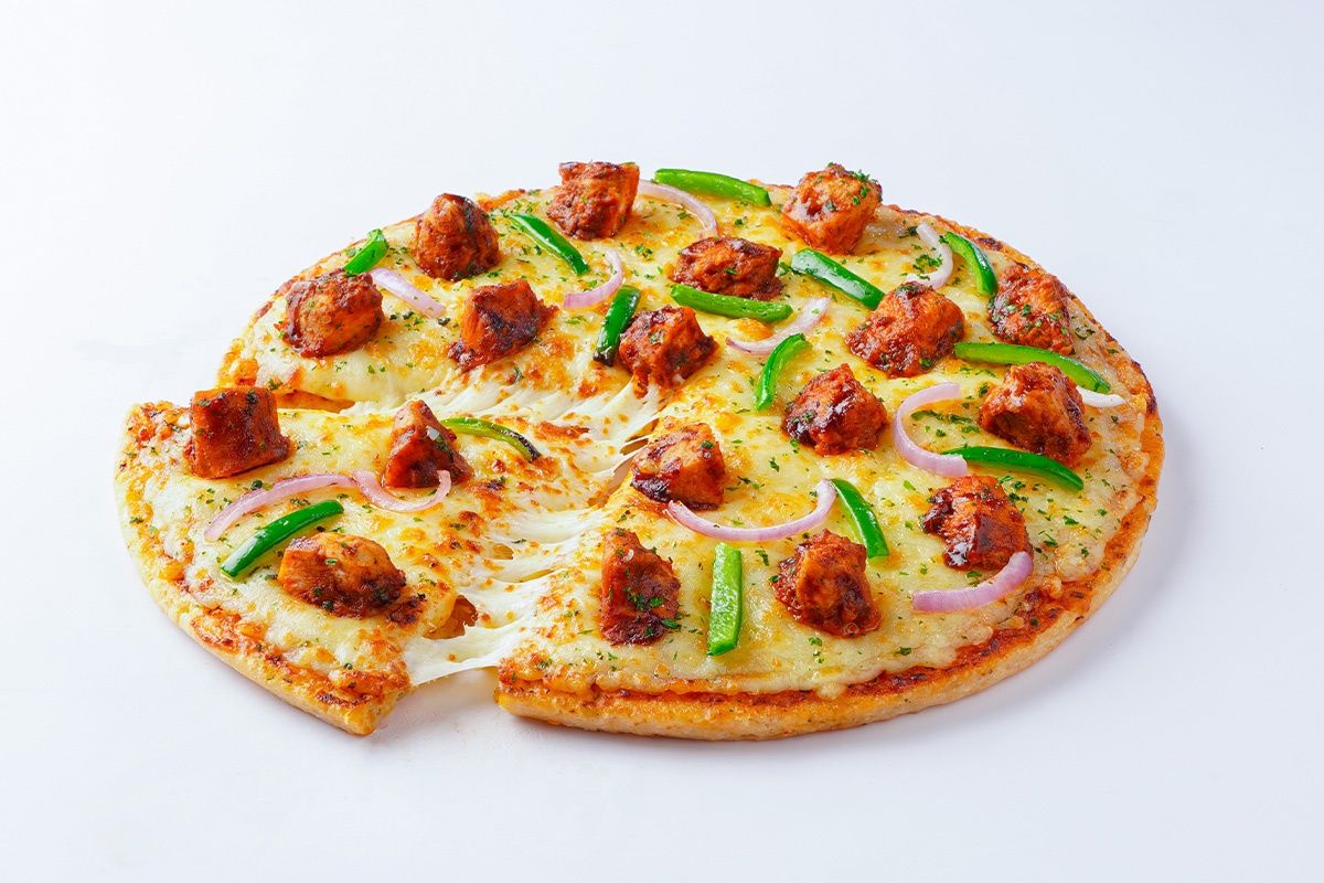 Bbq Chicken Pizza (Serves 2)