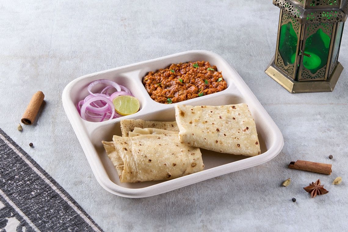 Chicken Kheema Thali