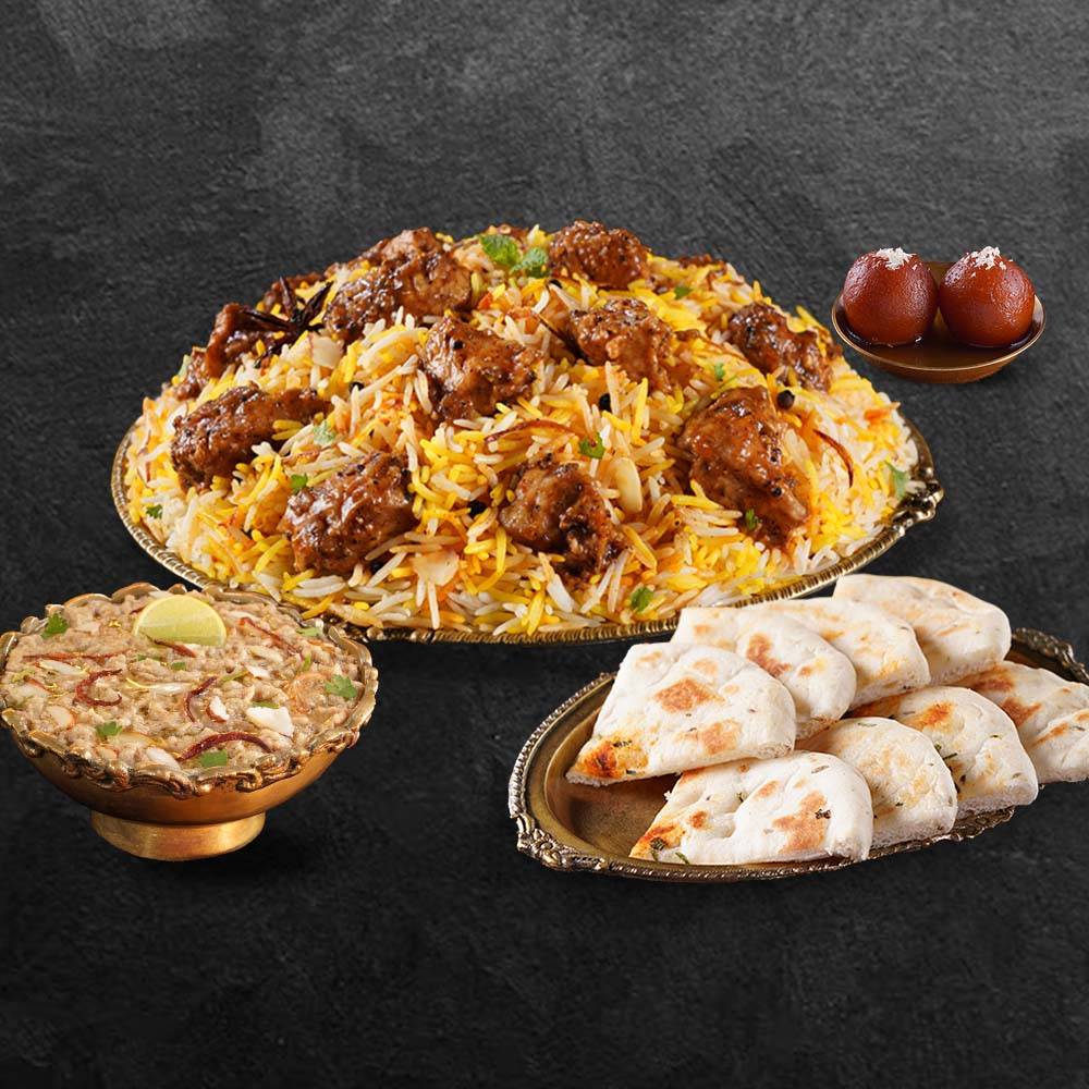 Order Biryani with Free Haleem & Kulcha Iftari Combo (Serves 2) near me