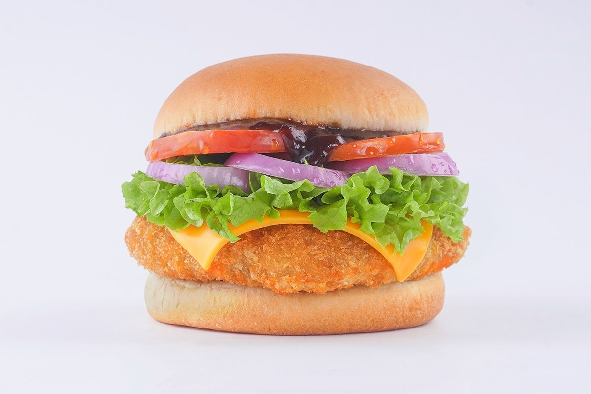 American BBQ Chicken Burger
